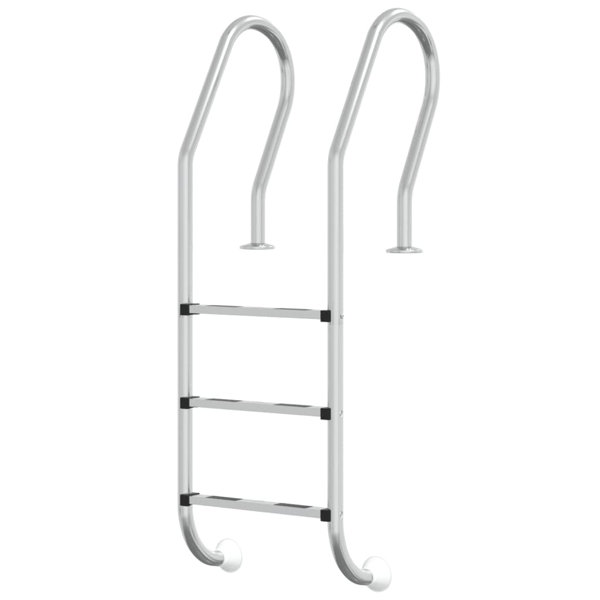 Dakota Fields Pool Ladder 54X38x158 Cm 304 Stainless Steel Wayfair.co.uk